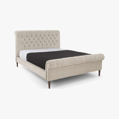 Made.com Orkney Super Kingsize Bed, Tulip Cream