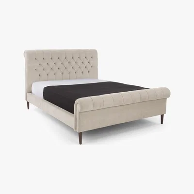 Made.com Orkney Super Kingsize Bed, Tulip Cream