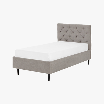 Made.com Skye Single Bed, Owl Grey