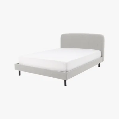 Made.com MADE Essentials Besley Super King Size Bed, Hail Grey
