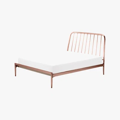 Made.com Alana Double Bed, Copper