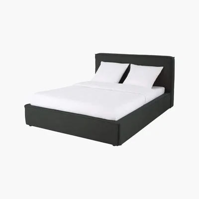 Maisons du Monde ASPLEEN - Grey Bed 160x200