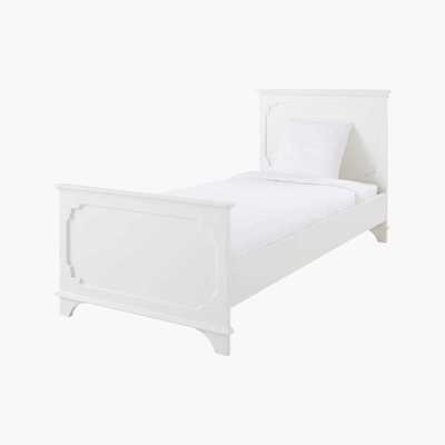 Maisons du Monde Cream Bed 90x190 Idylle