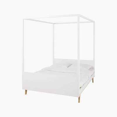 Maisons du Monde SWEET - White Canopy Bed 140x190