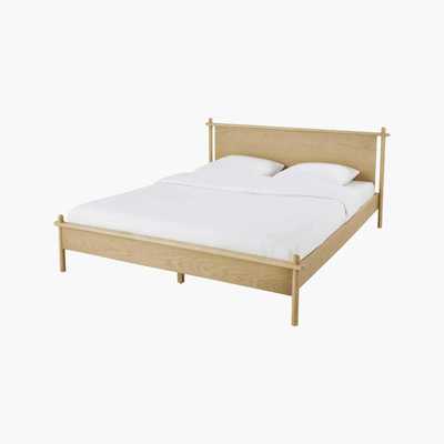 Maisons du Monde OKINAWA - Bed with Solid Ash Legs 140x190