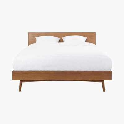 Maisons du Monde PORTOBELLO - Vintage Oak Bed 180 x 200