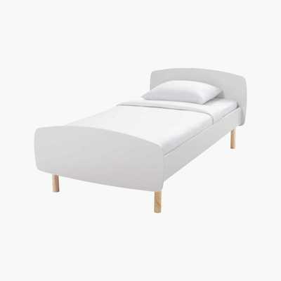 Maisons du Monde White Bed 90x190 Nuage