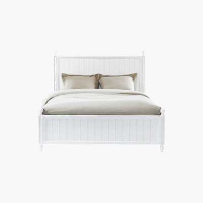 Maisons du Monde NEWPORT - White Pine Double Bed 140 x 190