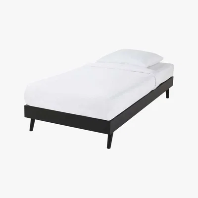Maisons du Monde SIXTIES - Black Bed 90x190