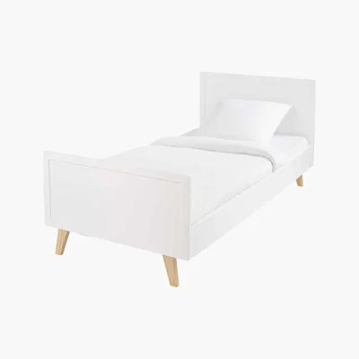 Maisons du Monde White Bed 90x190 April