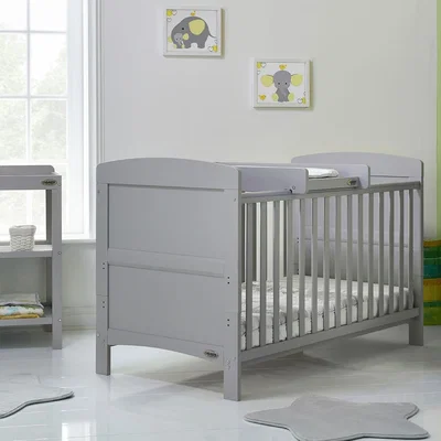 Cuckooland Obaby Grace Cot Bed - Warm Grey