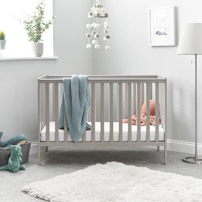 Cuckooland Obaby Bantam Cot - Warm Grey