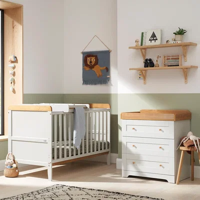 Cuckooland Tutti Bambini Rio 2 Piece Room Set - Grey & Oak