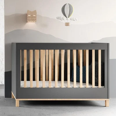 Cuckooland Vox Altitude Baby Cot Bed - Graphite