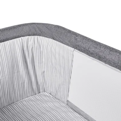 Dunelm Ickle Bubba Mini Rocker Crib Grey
