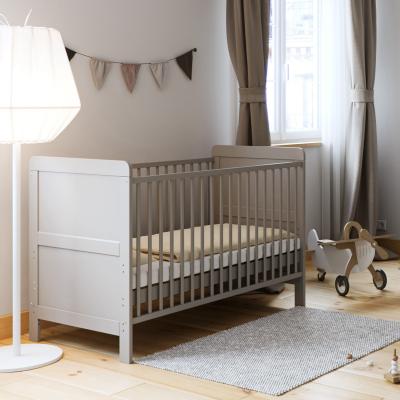 Dunelm Little Acorns Classic Cot Bed Grey