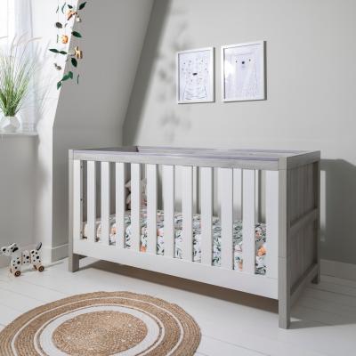 Dunelm Tutti Bambini Modena 3 in 1 Cot bed Grey