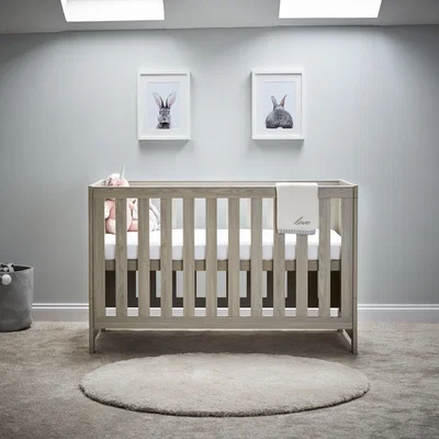 Dunelm Obaby Nika Cot Bed Grey