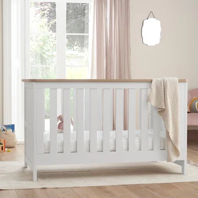 Dunelm Tutti Bambini Verona Cot Bed White