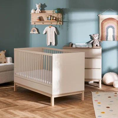 Dunelm Obaby Astrid Cot Bed Satin