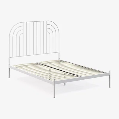 John Lewis ANYDAY John Lewis & Partners Swirl Metal Bed Frame, King Size