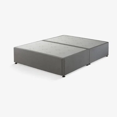 John Lewis Sealy Divan Base, Double, Grey