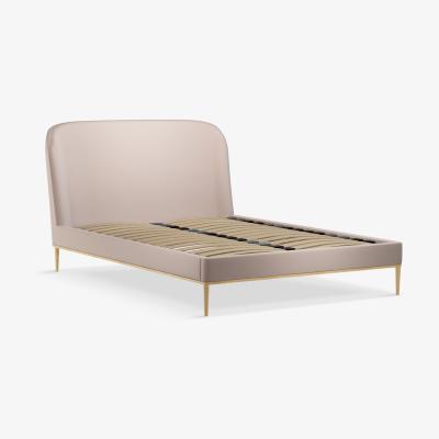 John Lewis John Lewis Show-Wood Upholstered Bed Frame, Double