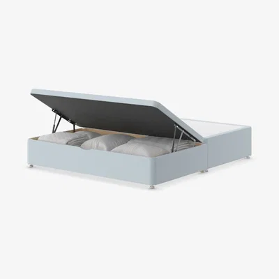 John Lewis Silentnight End Divan Half Ottoman Storage Bed, Super King Size