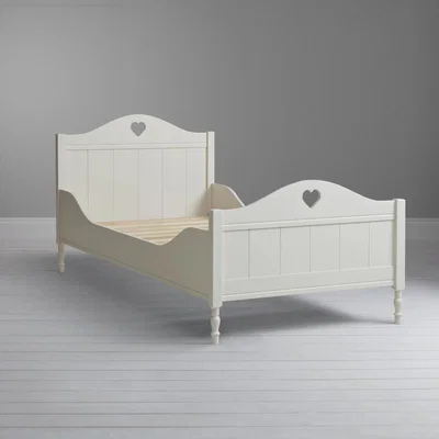 John Lewis little home at John Lewis Victoria Bed Frame, Single, White