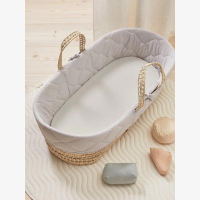 John Lewis Bedfolk Moses Basket Fitted Sheet