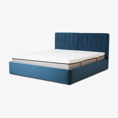 John Lewis Swyft Bed 01 Upholstered Bed Frame, Super King Size