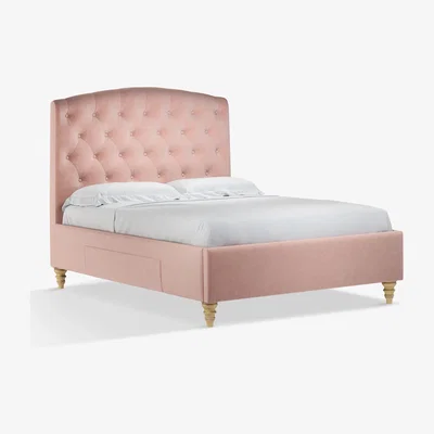 John Lewis John Lewis & Partners Rouen 2 Drawer Storage Upholstered Bed Frame, Double
