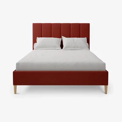 John Lewis Koti Home Fluted Upholstered Bed Frame, Double
