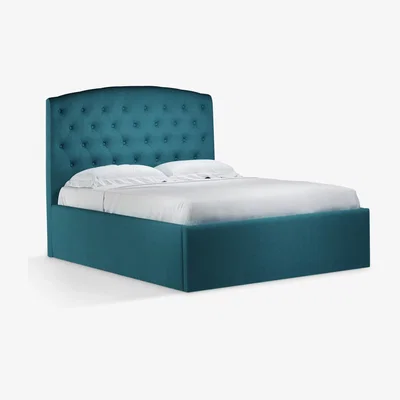 John Lewis John Lewis & Partners Rouen 2 Drawer Storage Upholstered Bed Frame, King Size