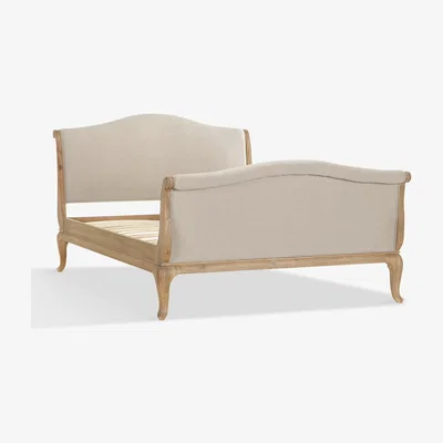 John Lewis John Lewis & Partners Louis High End Sleigh Bed Frame, Super King Size, Oak