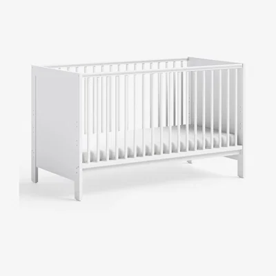 John Lewis Little Acorns Harlington Cotbed, White