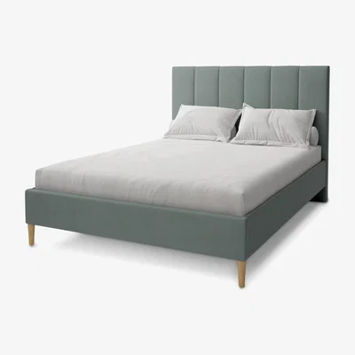 John Lewis Koti Home Fluted Upholstered Bed Frame, Double