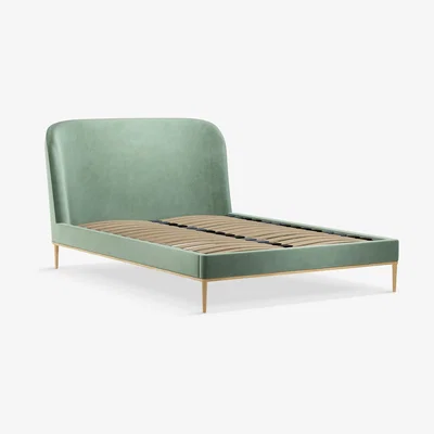 John Lewis John Lewis Show-Wood Upholstered Bed Frame, Super King Size