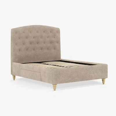John Lewis John Lewis Rouen 2 Drawer Storage Upholstered Bed Frame, Double