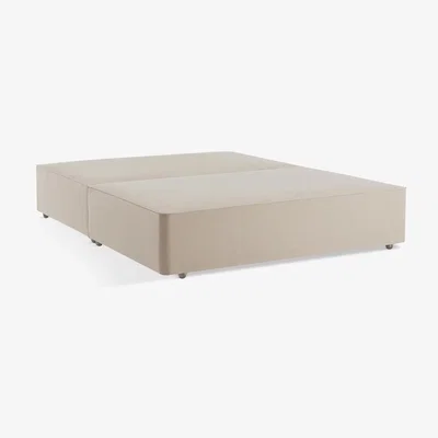 John Lewis John Lewis & Partners Pocket Sprung 2500 Upholstered Divan Base, Double, FSC-Certified (Pine)