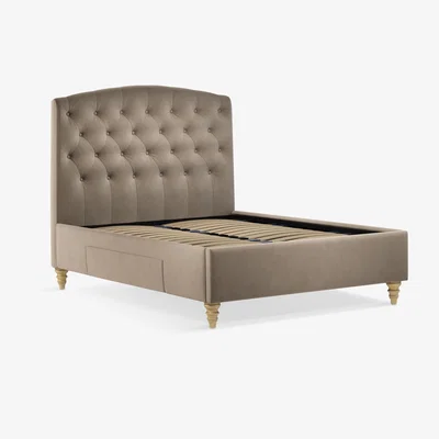 John Lewis John Lewis Rouen 2 Drawer Storage Upholstered Bed Frame, Double