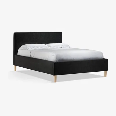 John Lewis John Lewis & Partners Emily 2 Drawer Storage Upholstered Bed Frame, King Size