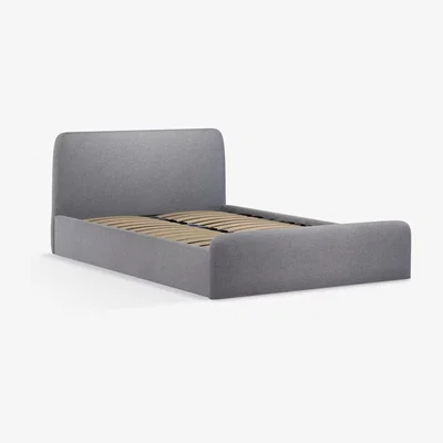 John Lewis ANYDAY John Lewis & Partners Bonn Ottoman Storage Upholstered Bed Frame, Small Double, Saga Grey