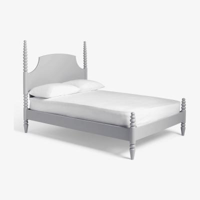 John Lewis John Lewis & Partners Bobbin Bed Frame, Double, Grey