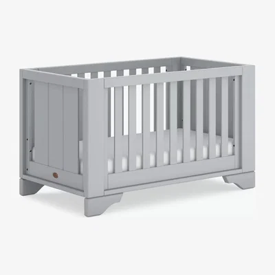 John Lewis Boori Eton Expandable Cotbed with Easy-Store Expandable Kit, Pebble