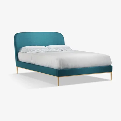 John Lewis John Lewis & Partners Show-Wood Upholstered Bed Frame, Double