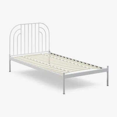 John Lewis ANYDAY John Lewis & Partners Swirl Metal Bed Frame, Single