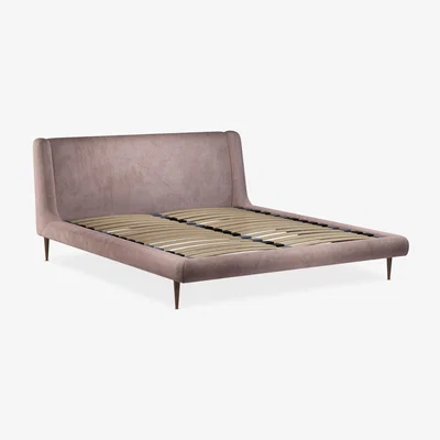 John Lewis John Lewis & Partners Mid-Century Sweep Upholstered Bed Frame, Super King Size