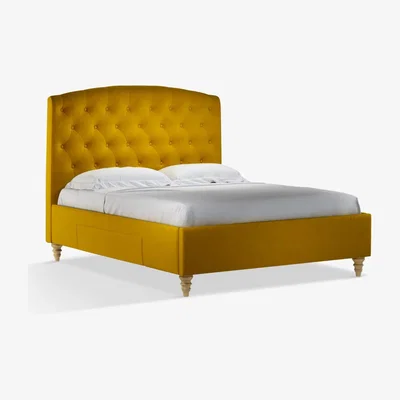 John Lewis John Lewis Rouen 2 Drawer Storage Upholstered Bed Frame, King Size