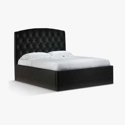 John Lewis John Lewis & Partners Rouen Ottoman Storage Upholstered Bed Frame, King Size